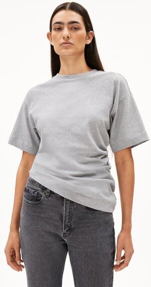ARMEDANGELS JAREKAA Damen Heavyweight T-Shirt aus recyceltem Baumwoll Mix