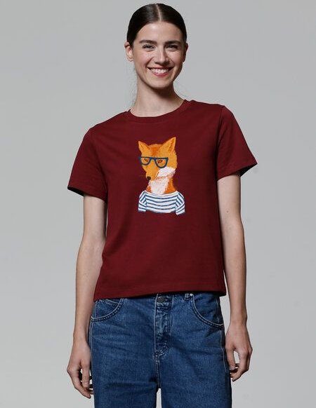watapparel T-Shirt Frauen Fuchs