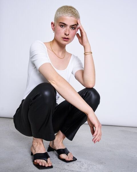 JAN N JUNE T-shirt SCOOP soft aus Bio-Baumwolle