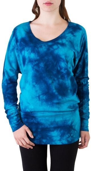 Ajna Langarmshirt Elly batik ocean