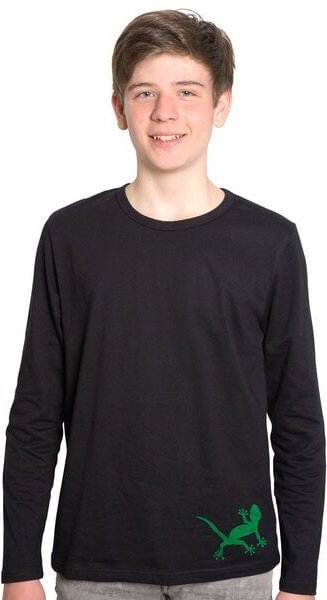 HANDGEDRUCKT "Geckos" Männer Longsleeve