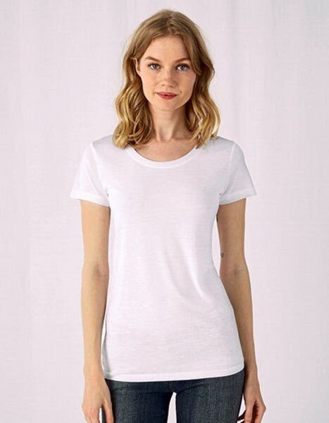 B&C Collection Damen Kurzarm T-Shirt Rundhals