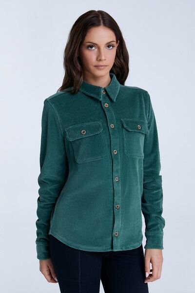 Leela Cotton 9233-021 | Unisex Cordhemd