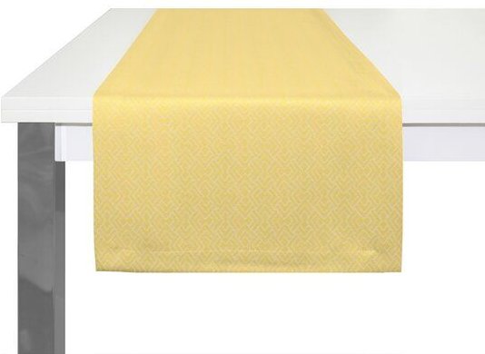 Thumbnail - Nature by Adam Tischläufer aus 100% Bio-Baumwolle - Made in Germany - Graphic Ventus light