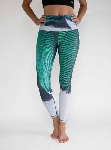 Arctic Flamingo Yoga Hosen Damen HOPE BIRD aus ECONYL® regeneriertem Nylon