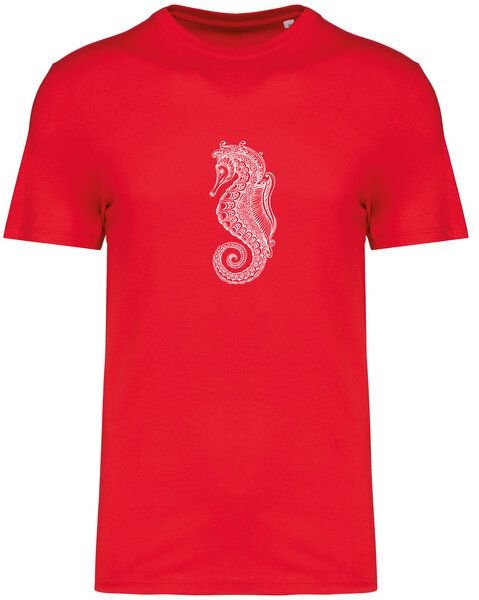 Brandless Basic Bio T-Shirt Nr.4 Seepferd 155g/m² XXS - 5 XL