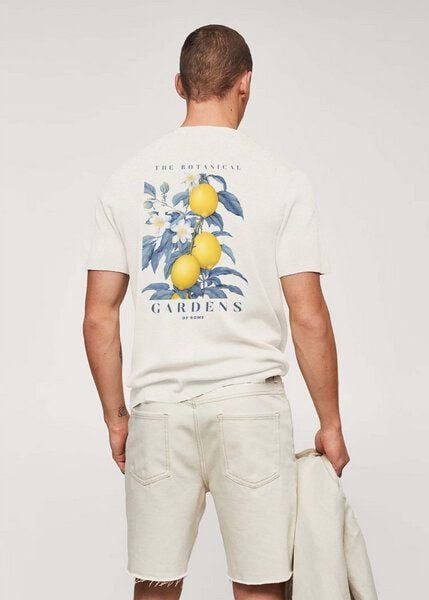 Kultgut Artdesign - Shirt aus recycelter Biobaumwolle / Botanical Gardens