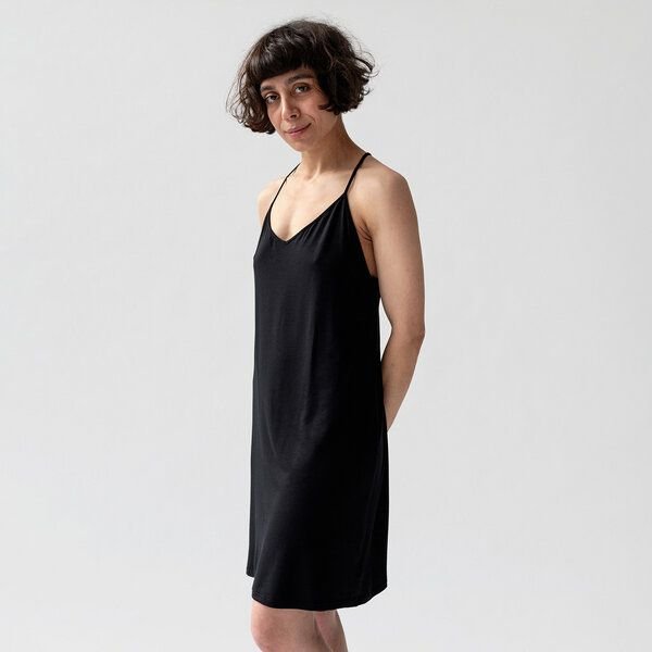 erlich textil Madelen Nachthemd aus weichem Modal, made in Europe