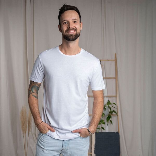 Vresh Clothing Ravi - Regular Fit T-Shirt aus Tencel-Mix