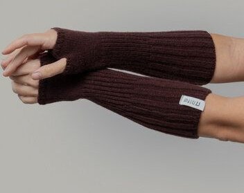 Rifò - Circular Fashion Made in Italy Recycelte Kaschmir-Pulswärmer – Tamara