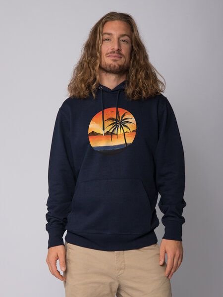 watapparel Hoodie Unisex Sunset on palm beach