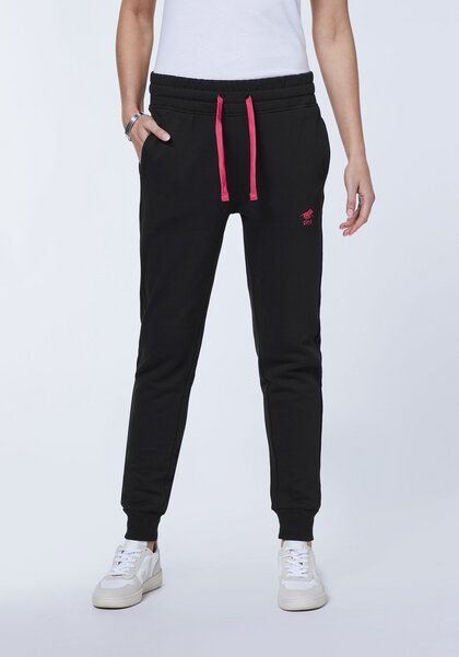 Polo Sylt Regular-Fit Sweathose aus Baumwollgemisch im Two-Tone-Look