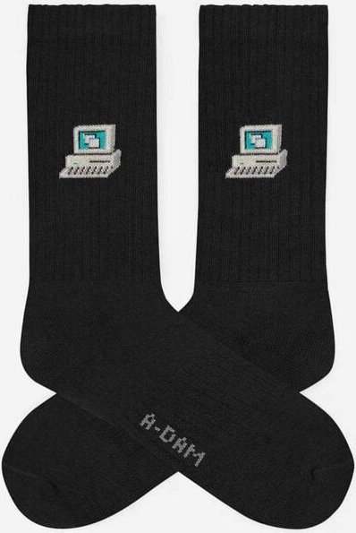 A-Dam Socks COMPUTER black