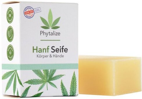 Phytalize Hanf-Seife – Milde Reinigung mit pflegendem Hanföl (100 g)