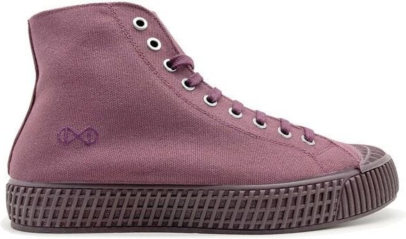 Veganer Sneaker "nat-2 Mono" aus zert. Biobaumwolle, Bambus, Kork, Zuckerrohr und rec. Gummi