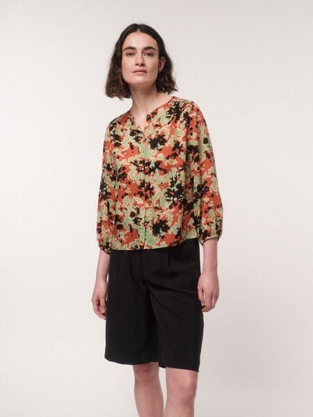 LANIUS Bluse Print Powerful Bloom aus TENCEL