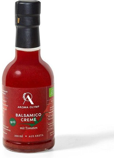 Aroma Olymp Bio Balsamico Creme mit Tomaten