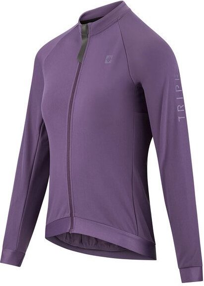 triple2 Damen - VELOZIP LS Pro - Langarm Radtrikot aus Ocean Waste Material