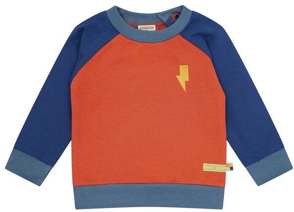 loud + proud Babys & Kinder Sweatshirt Colorblock, GOTS-zertifiziert