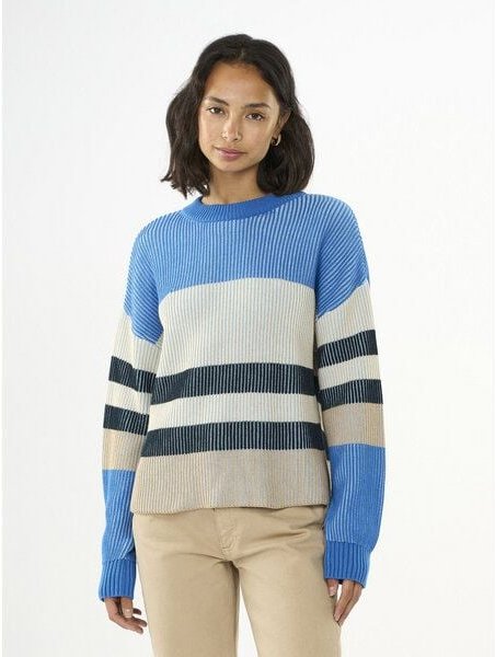 KnowledgeCotton Apparel Strickpullover aus Bio-Baumwolle und Modal