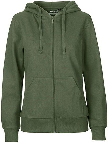 Neutral® Damen College Hoodie Zoodie Hoody Kapuzenjacke Sweatjacke Ladies only