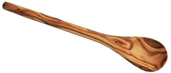 NATUREHOME Olivenholz Kochlöffel Holzlöffel verschiedene Größen 25 bis 42 cm