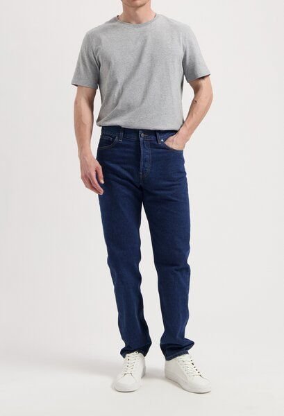 Thumbnail - MUD Jeans Herren Jeans Straight Leg "John - Stone Indigo"