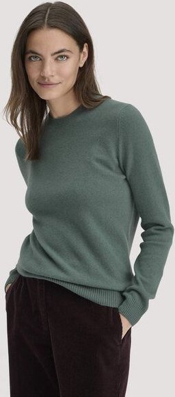 hessnatur Strick Pullover Regular aus Bio-Schurwolle mit Kaschmir