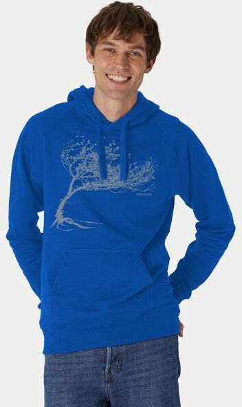 Peaces.bio - handbedruckte Biomode Bio-Herren-Kapuzensweater Windytree