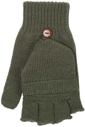 Pure-Pure Merino Handschuh mit Fingerkappe umklappbar