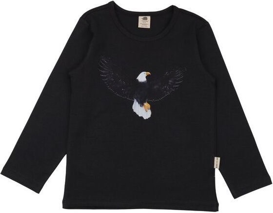 Jungen Langarmshirt Anthrazit aus Baumwolle mit Elasthan – elastisches Walkiddy Shirt für Schule, Freizeit & Alltag, ide...