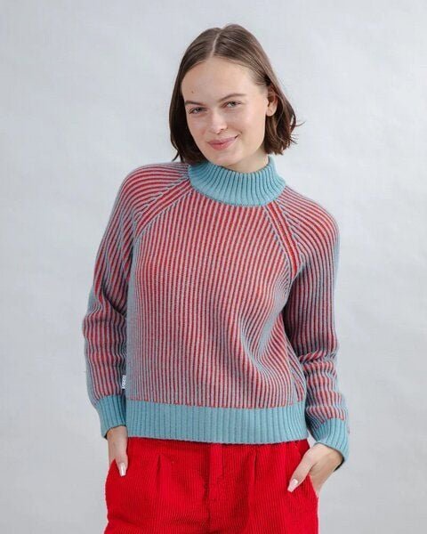Brava Fabrics Bicolor Wool Sweater