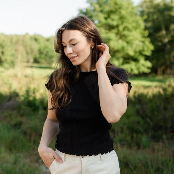 NORDLICHT Damen T-Shirt Maja aus Bio-Baumwolle