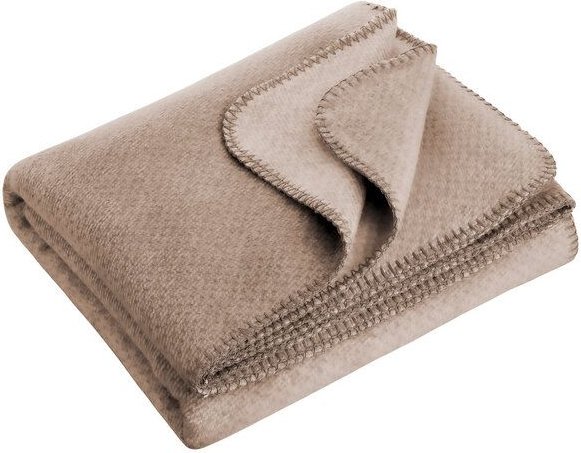 RIEMA Germany flauschige Kuscheldecke EMMA aus weicher Bio-Baumwolle - Baumwolldecke OEKO-Tex