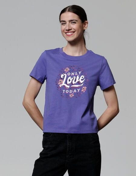 watapparel T-Shirt Frauen only love today