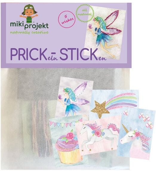 mikiprojekt Bastelset Prick-Stick 'Wishes'