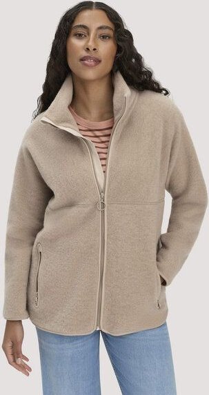 hessnatur Wollfleece Jacke Oversized aus reiner Bio-Merinowolle