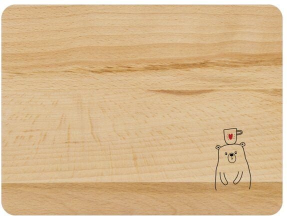 Contento Tischsets aus bedrucktem reißfestem Vinyl