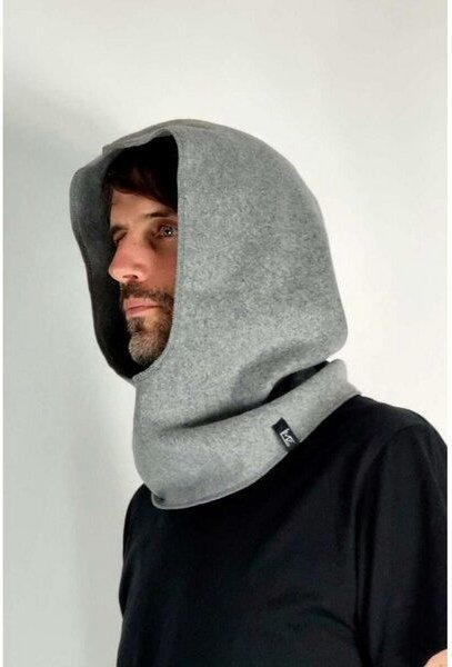 LUMEN organic Kapuzenloop BIO-BAUMWOLLFLEECE