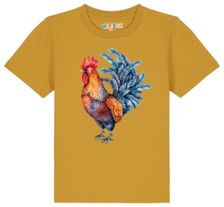 watabout.kids T-Shirt Kinder Grimmiger Gockel