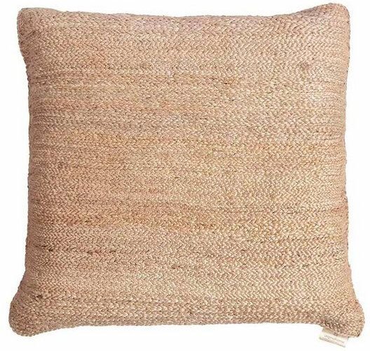 Originalhome Kissenbezug aus Jute und recycelter Baumwolle (60 x 60 cm)