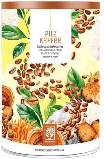 Mushroom Coffee Vitalpilze 150g veganes Pulver Pilzkaffee Naturtreu®