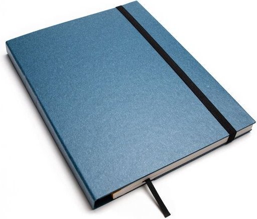 tyyp Nachhaltiges Design-Notizbuch A5 aus 100 % Recyclingpapier „Schweizer Broschur“