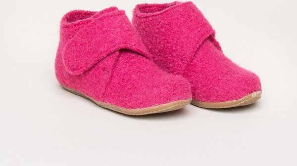 Kitz-Pichler Kinder-Hüttenschuh Juno - Kinder Hausschuh aus 100% Schurwolle für Mädchen & Jungen