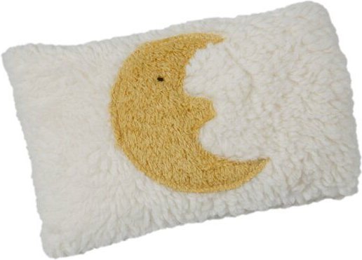 Efie Dinkelkorn-Wärmekissen Mond aus kbA, 100 % Made in Germany