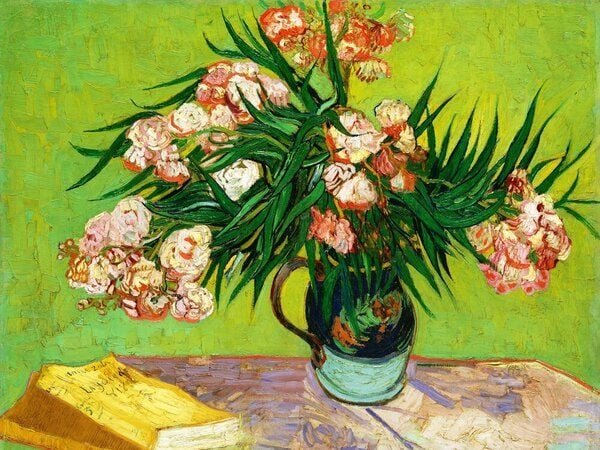 Photocircle Poster / Leinwandbild - Oleander von Vincent van Gogh