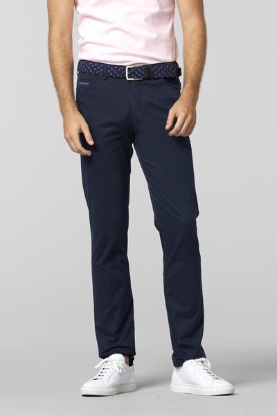 MEYER FANTASY STRUCTURE BAUMWOLL CHINO