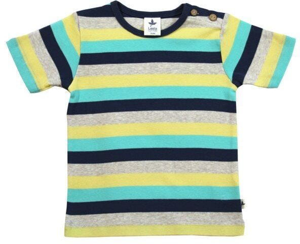 Leela Cotton Kurzarmshirt Ringelshirt Bio-Baumwolle T-shirt Gestreift Ephesus