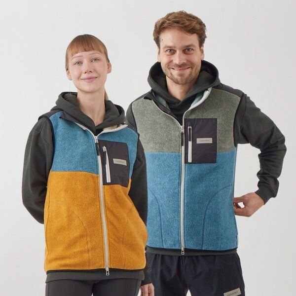 runamics TheNova Merino Fleece Weste 2026, verschiedene Farben, unisex