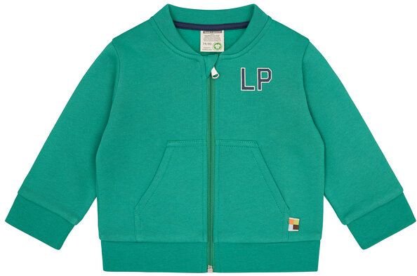 loud + proud Babys & Kinder College-Sweatjacke, GOTS-zertifiziert